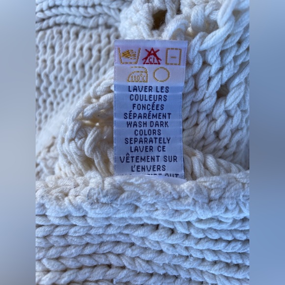 Loose knit tunic sweater with bell sleeve - Picture 5 of 8